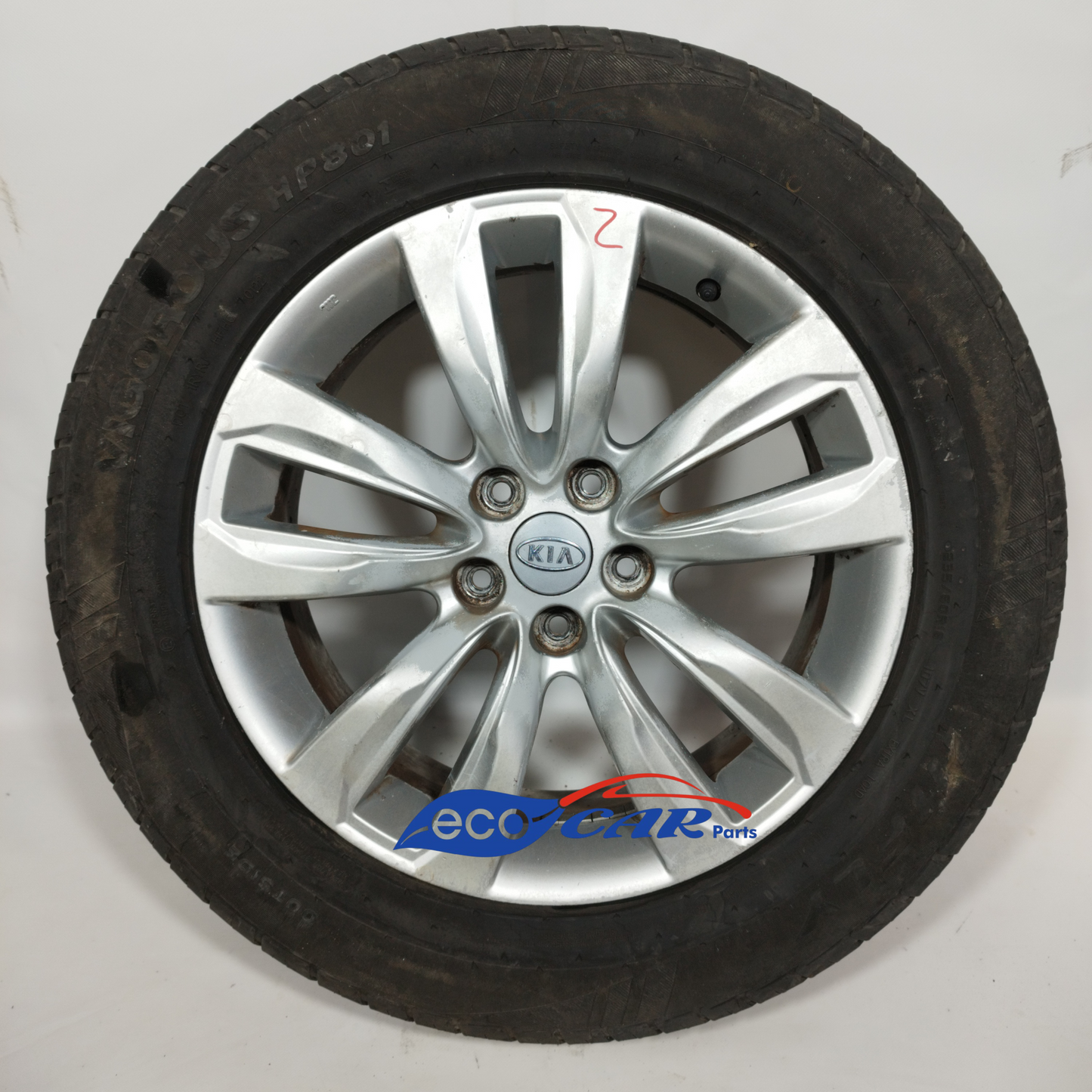 Alloy Wheels with Tires Kia Sorento 2012 ecoAC11656