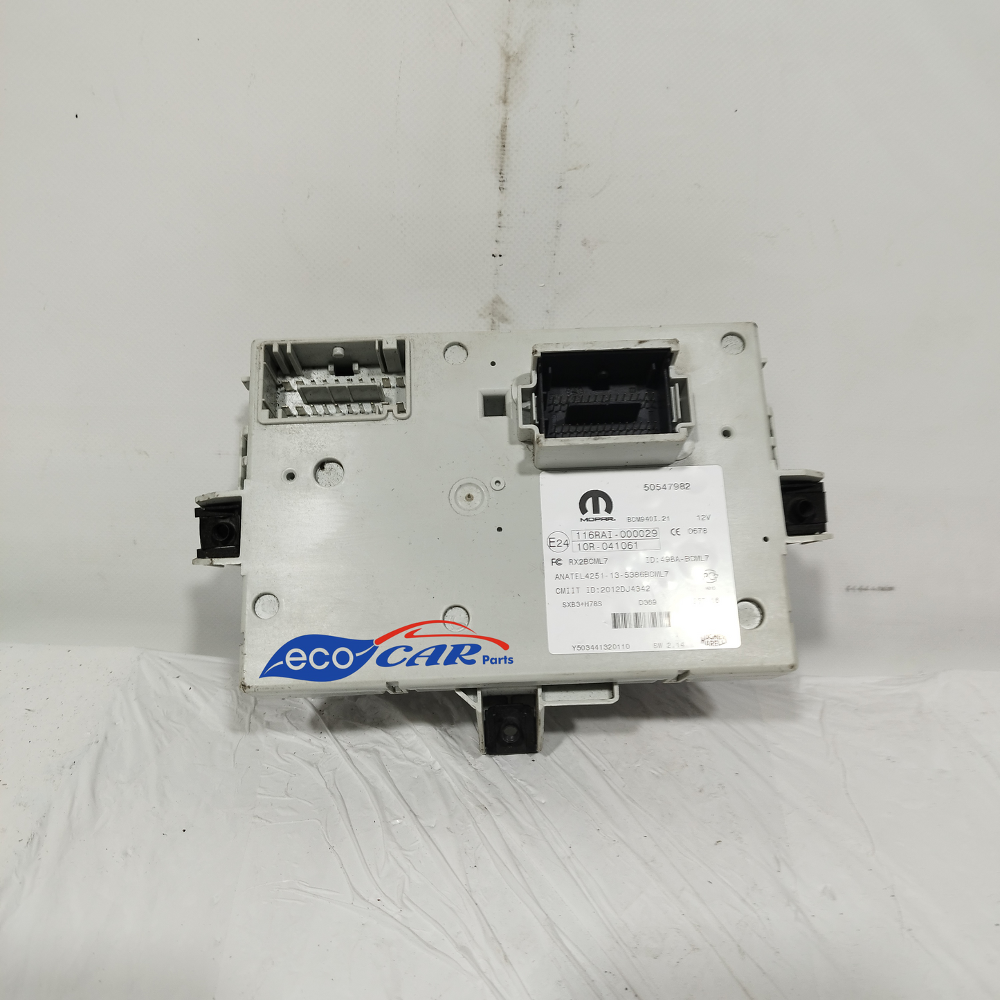 Body Computer Control Unit Alfa Romeo Giulietta 1.6 mtj 2015 Code: 50547982 ecoAC11969