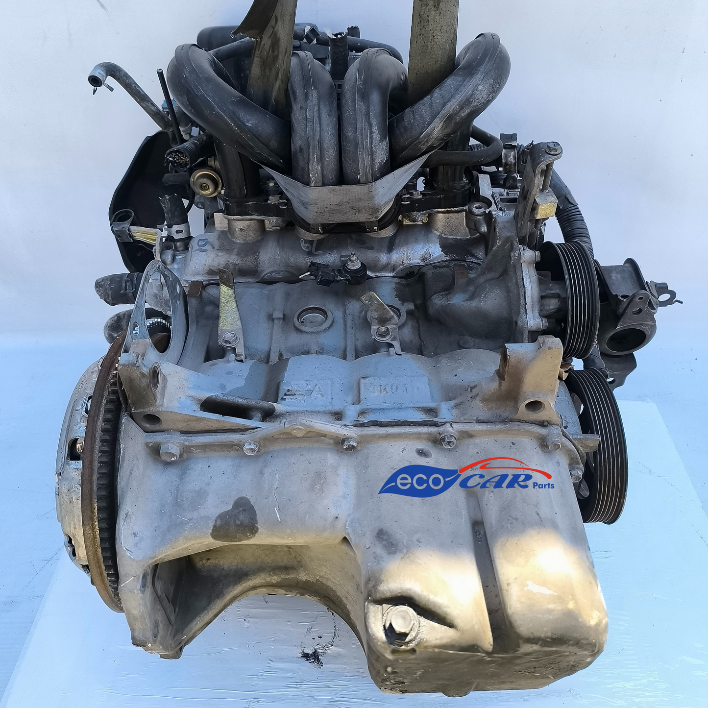 Toyota Yaris 1.3 VVT 2004 engine code: 2SZ ecoAG7209 aluminum oil pan and four-pin pump