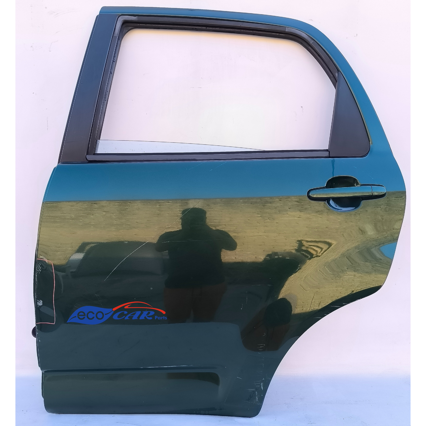 Dark green left rear door Daihatsu Terios year 2010 has scratches and is bumped ecoAG7173