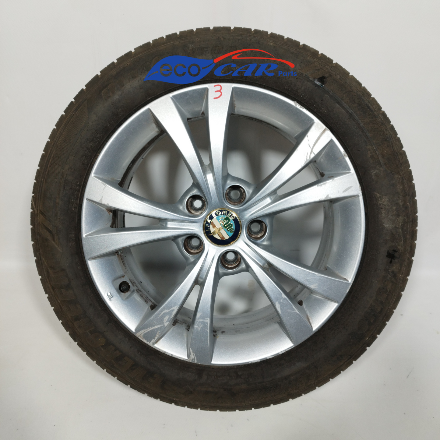 Alloy Wheels with Tires Alfa Romeo Giulietta 2015 ecoAC11608