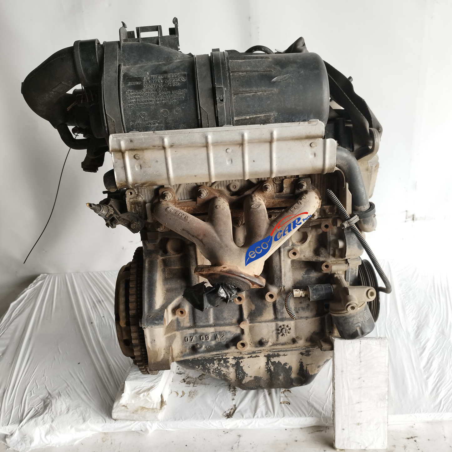 Renault Twingo 1.2 B 2000 Motorkennung: D7FF702 ecoAC13274