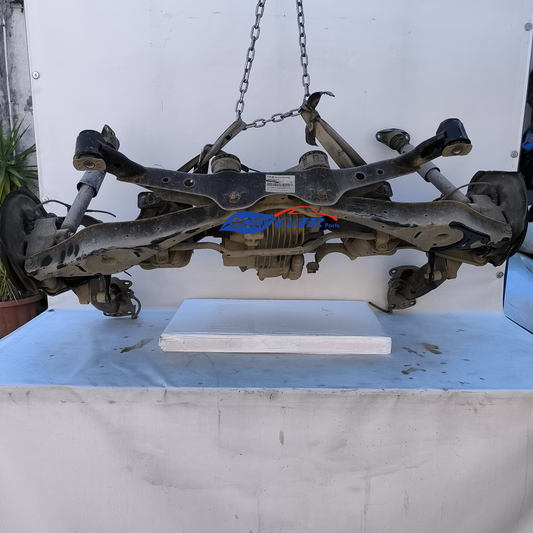 Hinterachse komplett mit Differential für Volkswagen Tiguan 2.0 TDI 4x4, Baujahr 2009, Code 2SB0525010 ecoAG7246