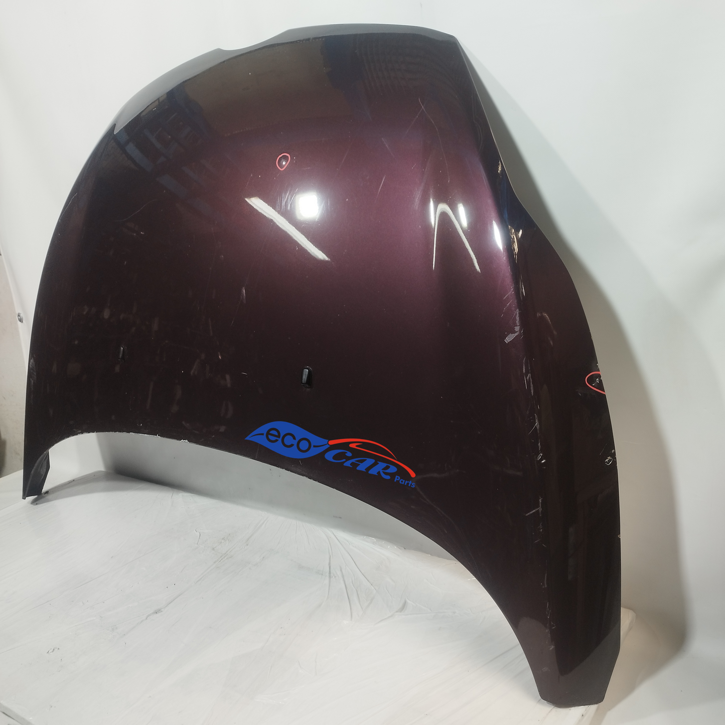 Ford Fiesta 2012 ecoAC12103 Burgunderrote Motorhaube