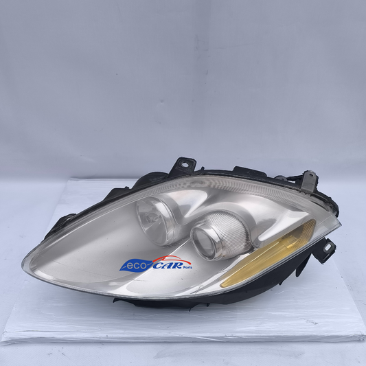 Fanale anteriore sx Fiat Bravo 2008 fondo chiaro freccia gialla ecoAG6162