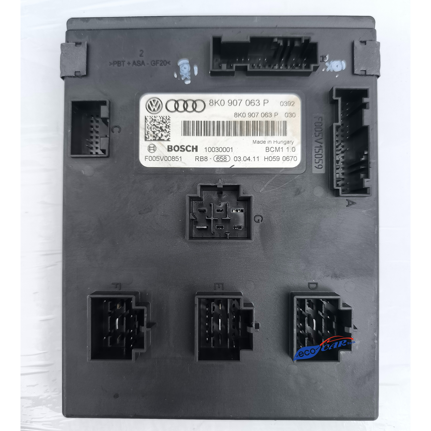 Zündanlage Audi A4 B8 2.0 TDI Baujahr 2011 Code 0281016140 ecoAG7615 (Steuergerät hat einen defekten Riegel)