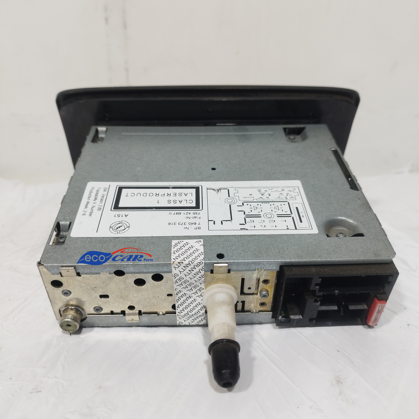 Autoradio Fiat idea 2008 Codice: 7645373316 ecoAC13235