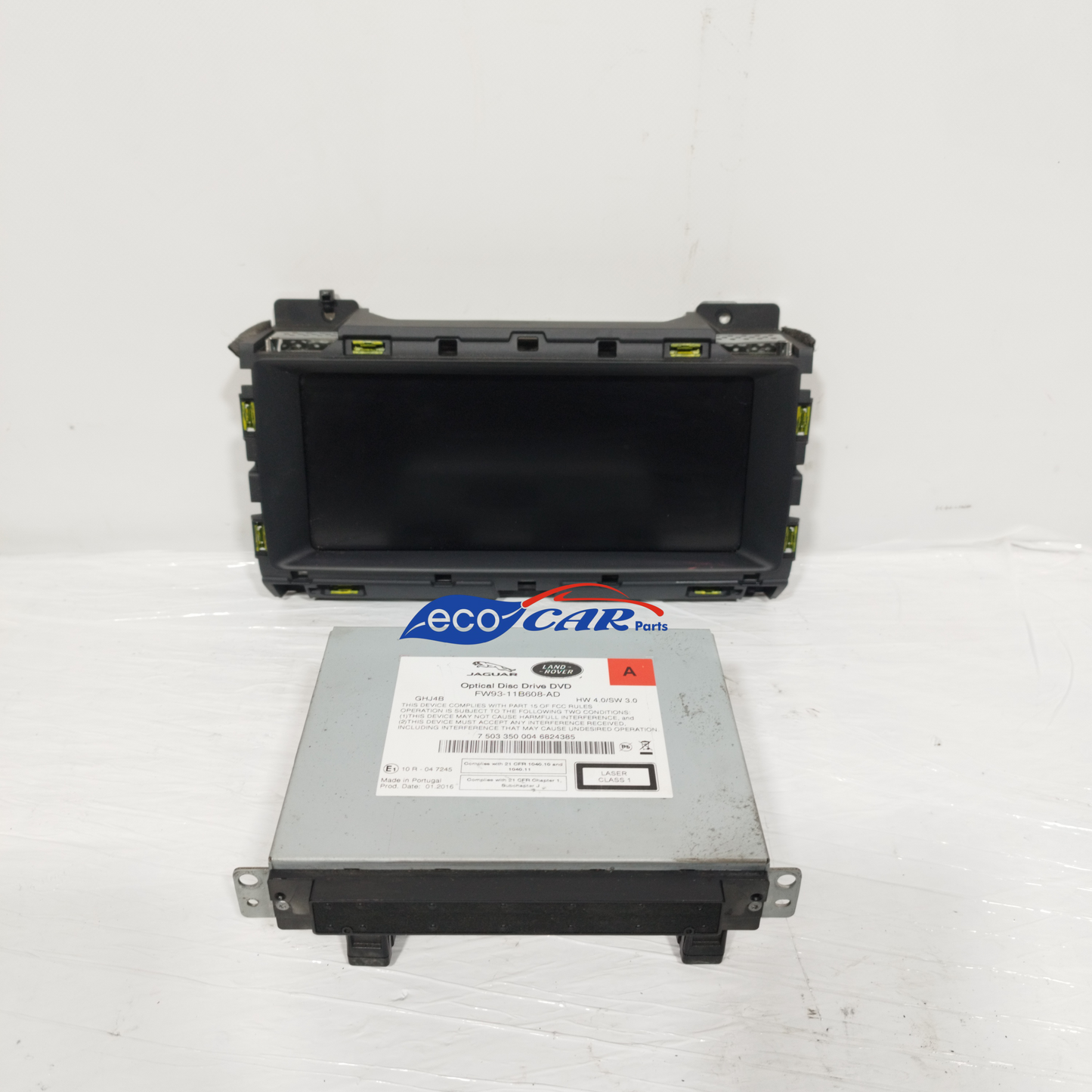 Display navigatore con lettore cd Jaguar F-pace 2018 Cod: FW93-11B608-AD ecoAC11351