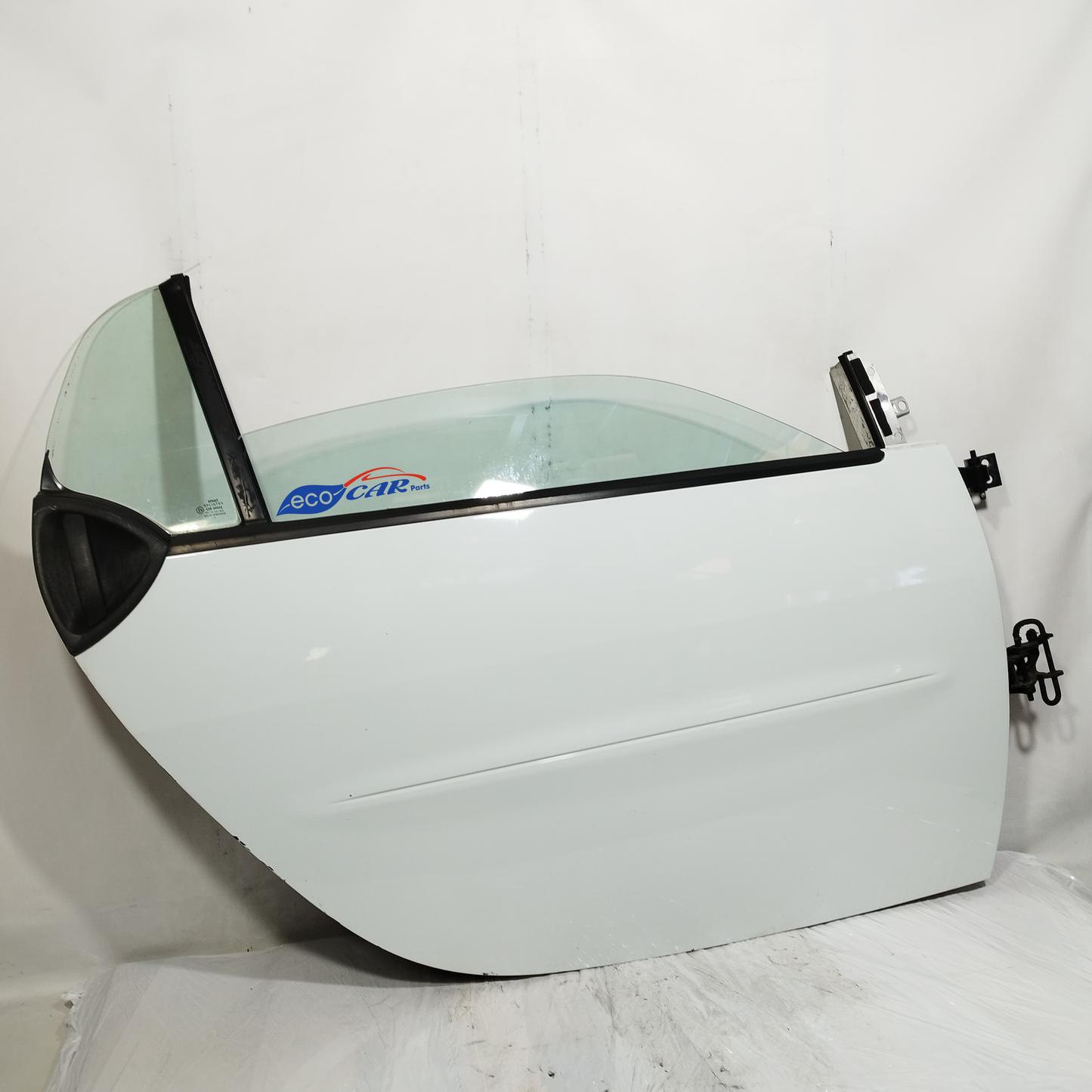 Vordere rechte Tür, weißer Smart fortwo 450, Baujahr 2004, ecoAC13985