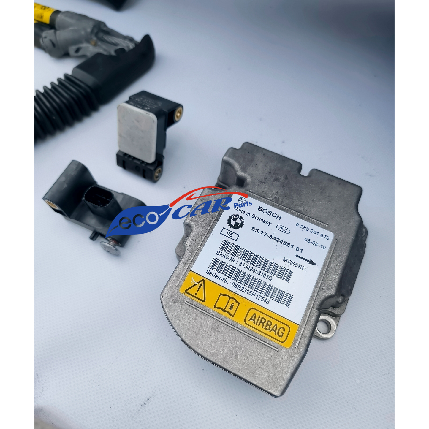 Komplettes Airbag-Kit für BMW X3 2005, Teilenummer: 0285001870 ecoAG6563