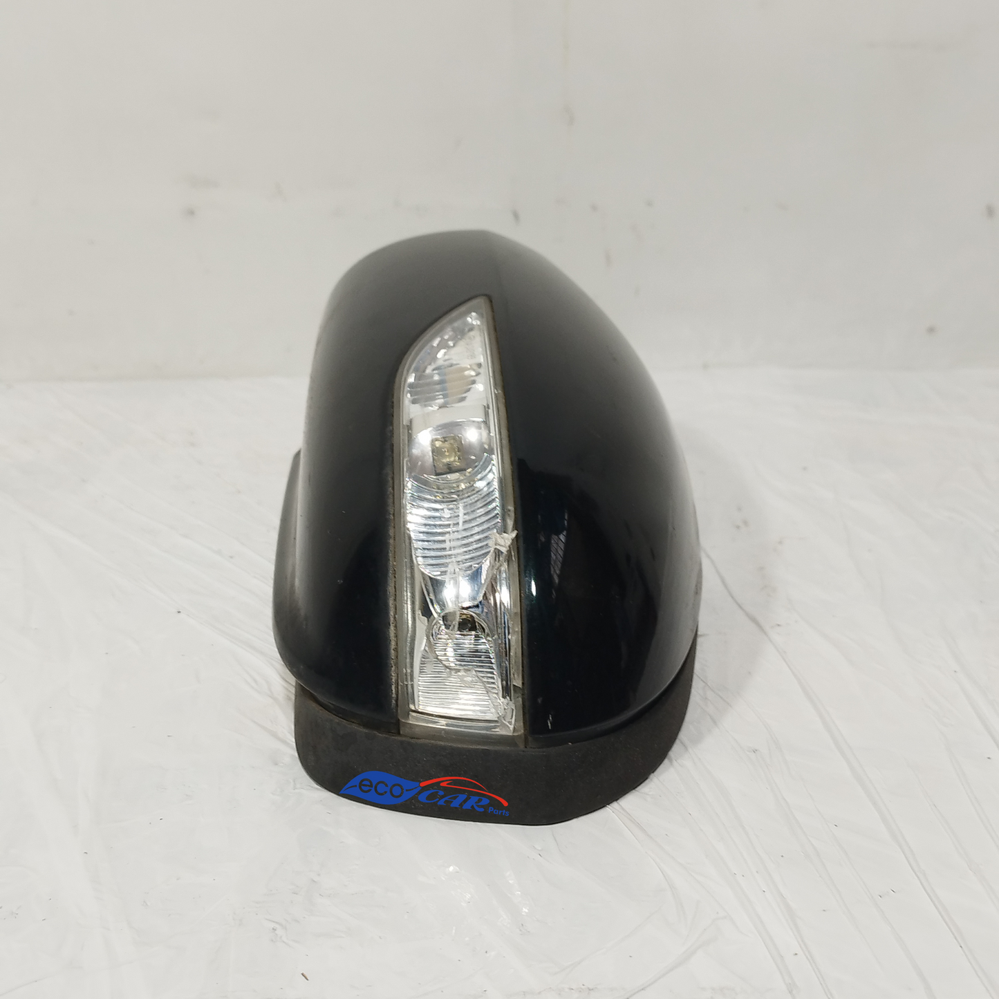 Schwarzer elektrischer Außenspiegel links vorne für Mercedes A-Klasse, Baujahr 2005, 9-adrig, ecoAC13198