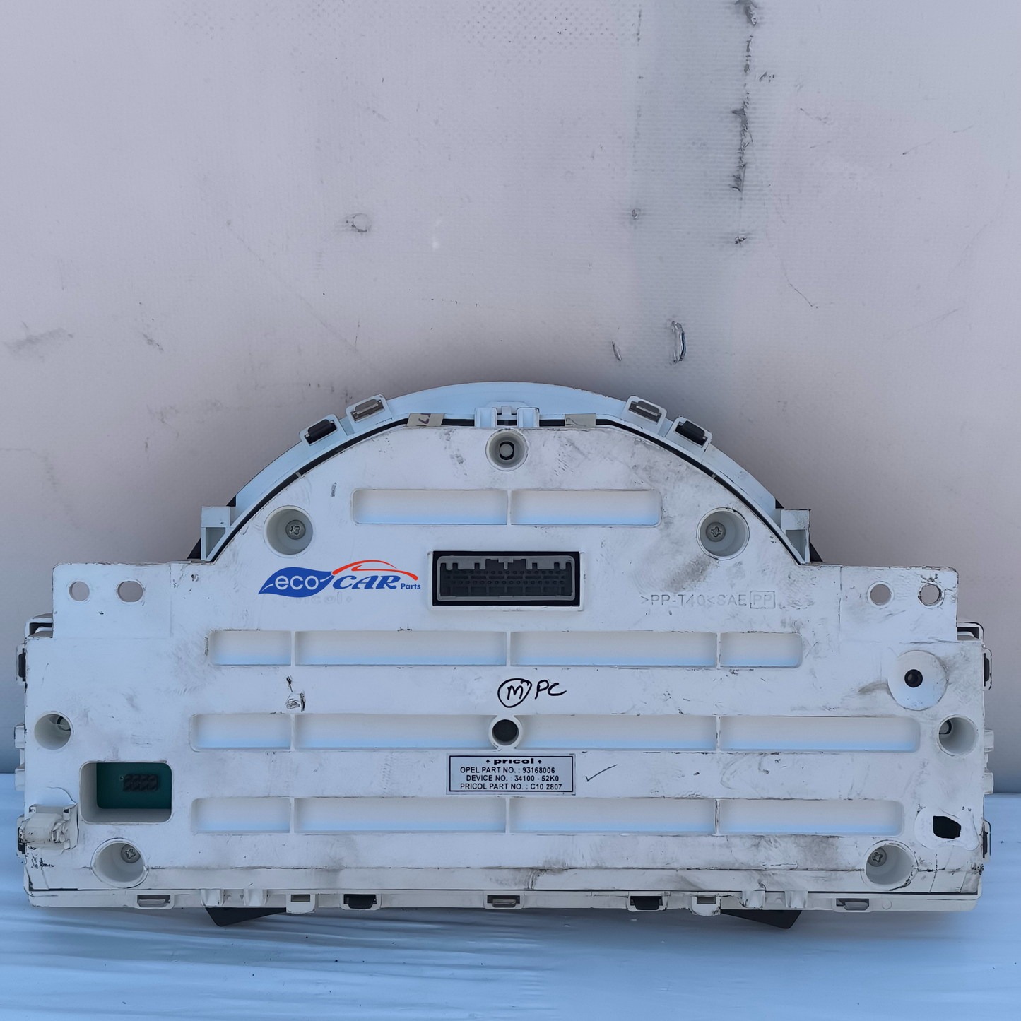 Opel Agila B 1.2 B Instrumententafel, Teilenummer 93168006 ecoAG7435