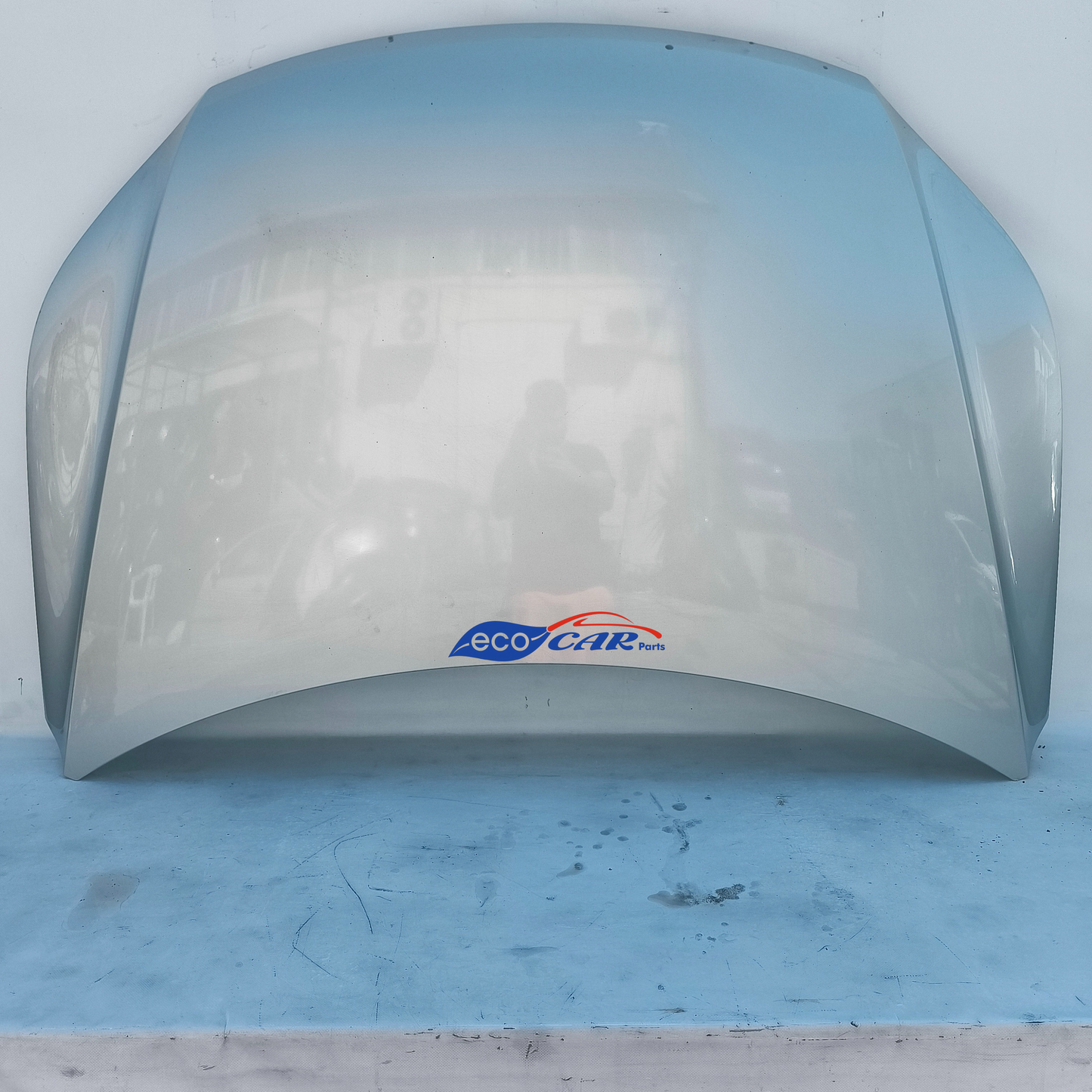 Silbergraue Frontblende komplett mit Kühlern Volkswagen Tiguan Baujahr 2009 ecoAG247