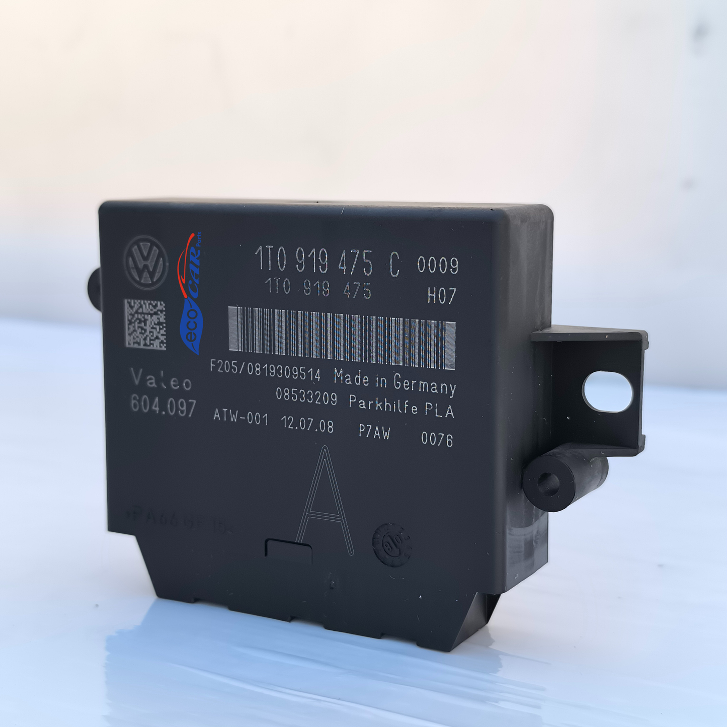 Steuergerät für Parksensoren des Volkswagen Tiguan, Baujahr 2009, Code 1T0919475C ecoAG7386