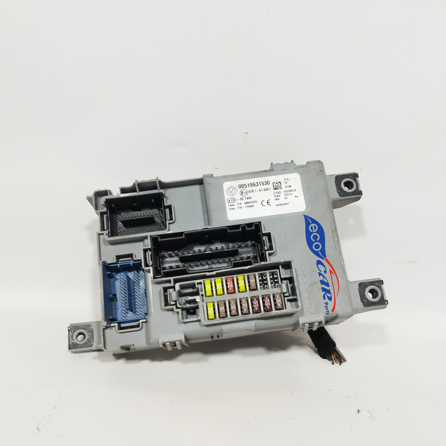 Zündanlage Fiat Punto Street 0.9 TwinAir 2015 Code: 51981623 ecoAC11514