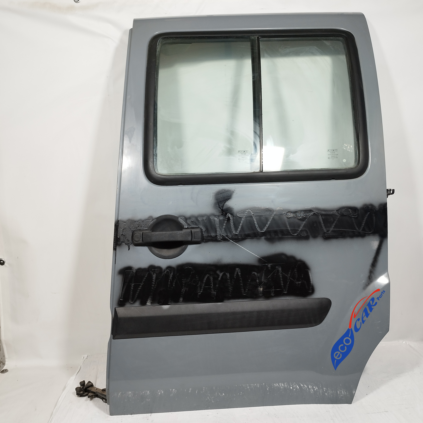 Rear left sliding door grey Fiat Doblo 2006 ecoAC080