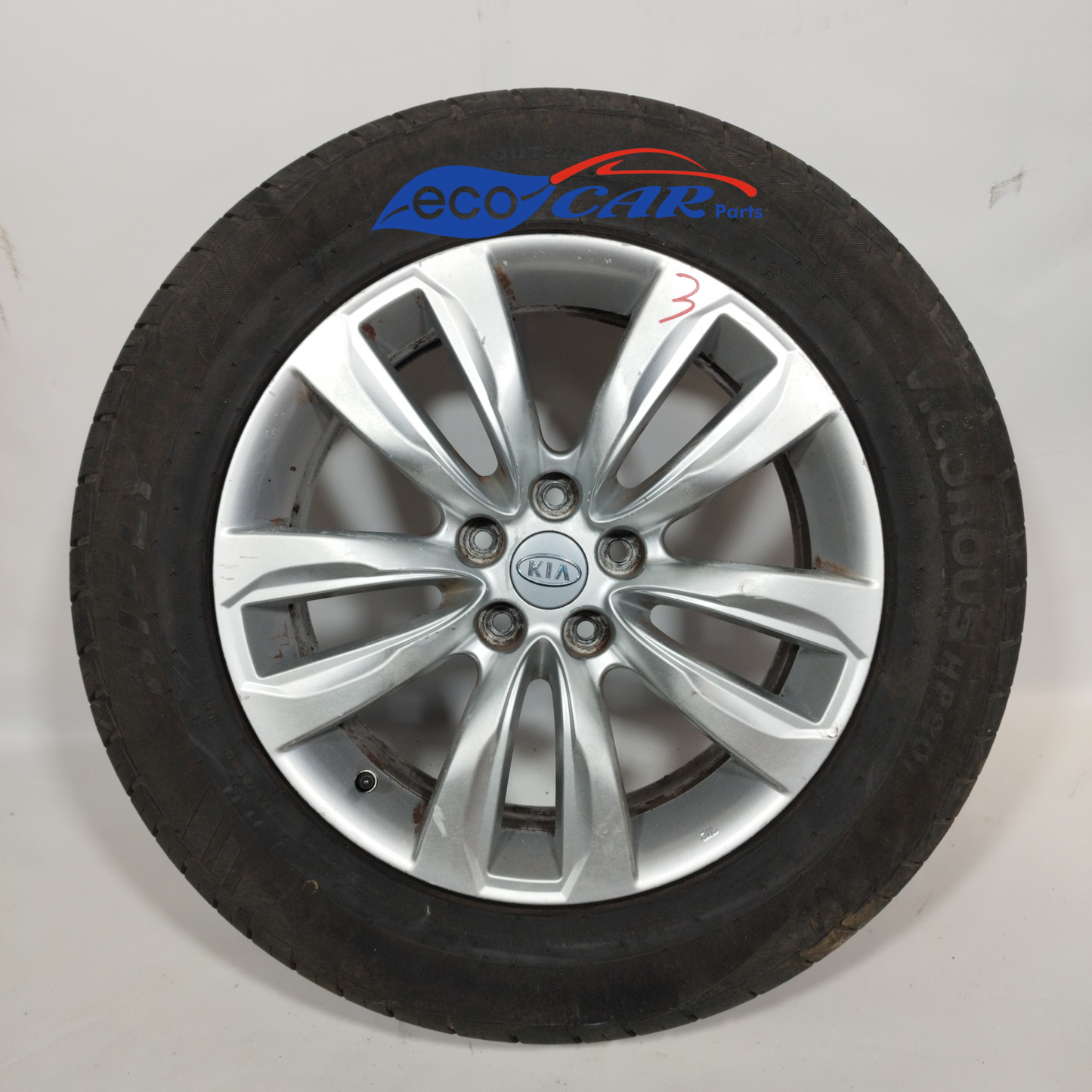 Alloy Wheels with Tires Kia Sorento 2012 ecoAC11656