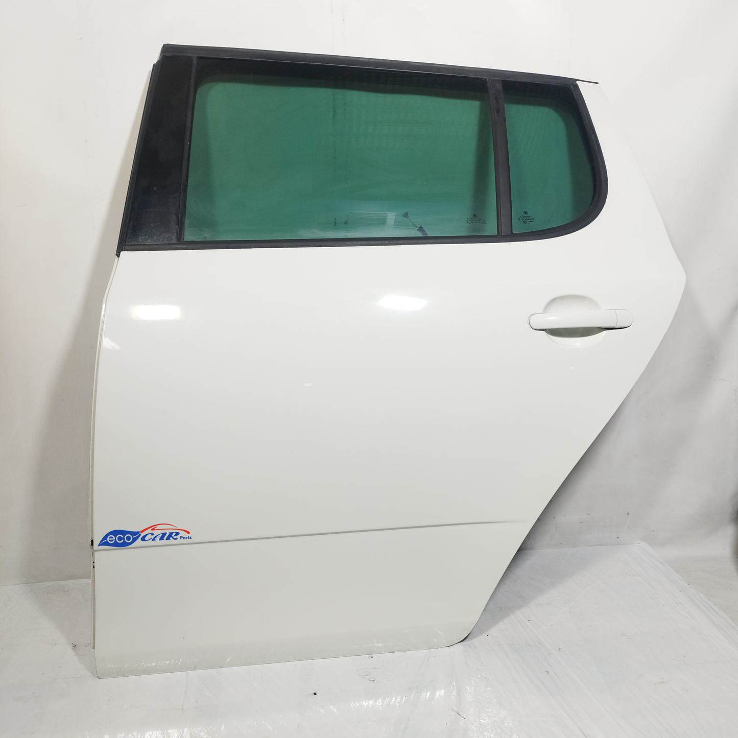 Sportello posteriore sx bianco Skoda Fabia II (5J) 2007-2014 Berlina ecoAC14031