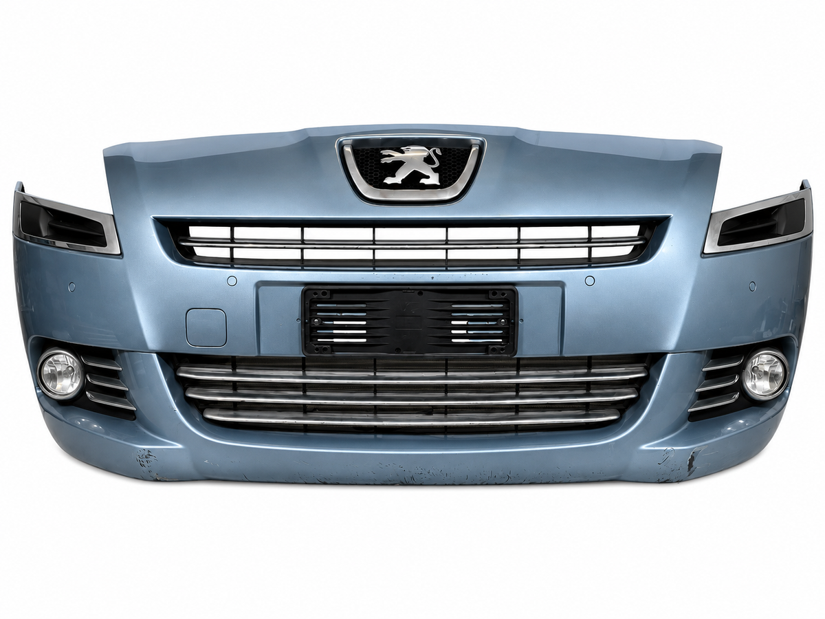 Paraurti anteriore celeste scuro Peugeot 5008 I anno 2009-2013 ecoAG9697
