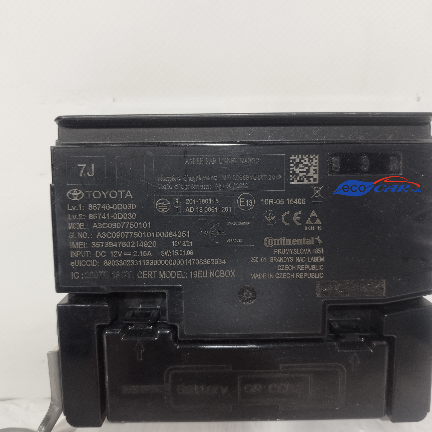 Toyota Yaris Cross 1.5B / Hybrid 2021 Zündkit-Code: 89661-0UA10 ecoAC12035