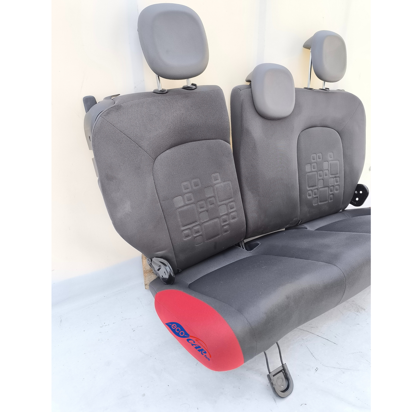Tappezzeria Fiat New Panda 312 grigia e rossa ecoAG7469