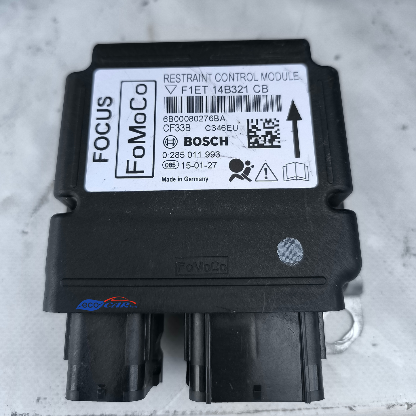 Ford Focus Airbag-Kit, Baujahr 2015, Teilenummer: 0285011993 ecoAG7514