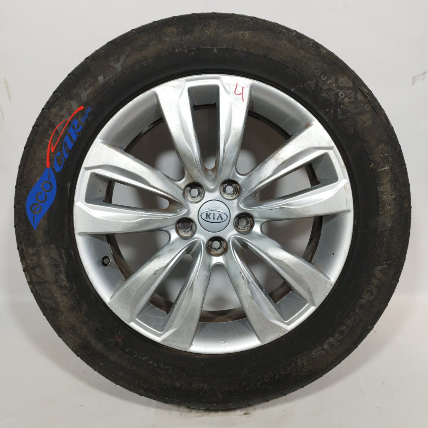 Alloy Wheels with Tires Kia Sorento 2012 ecoAC11656