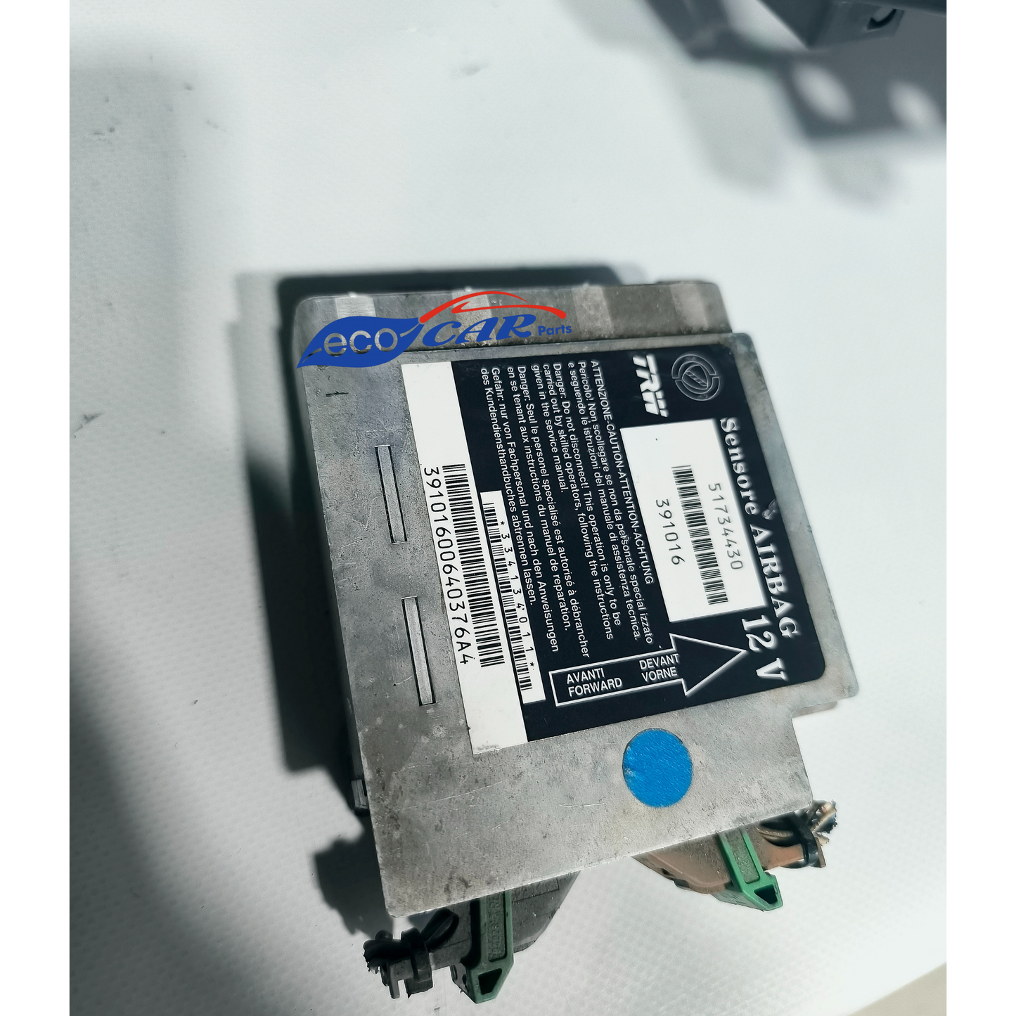 Fiat Idea 2006 Komplettes Airbag-Kit ecoAG6561