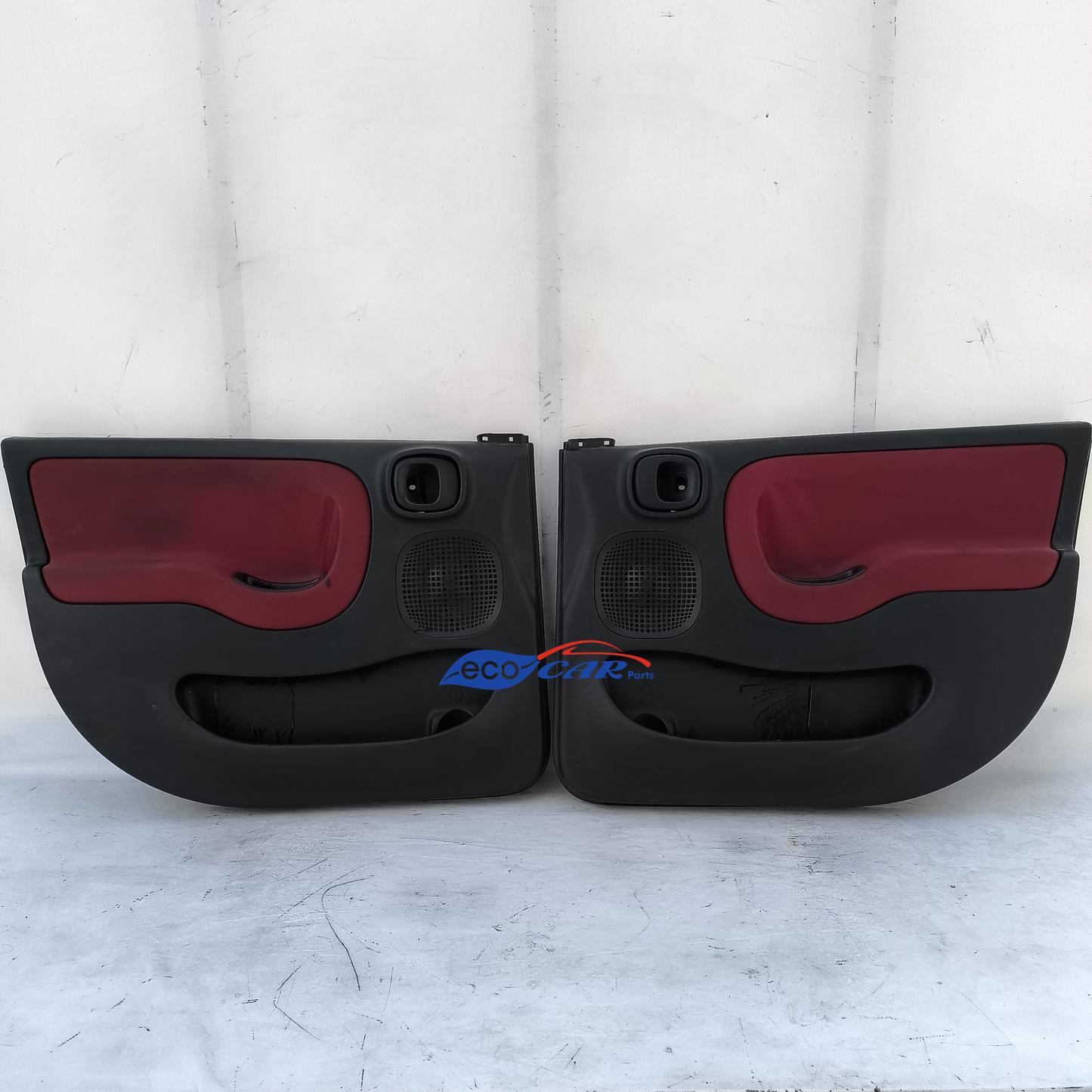 Tappezzeria Fiat New Panda 312 grigia e rossa ecoAG7469