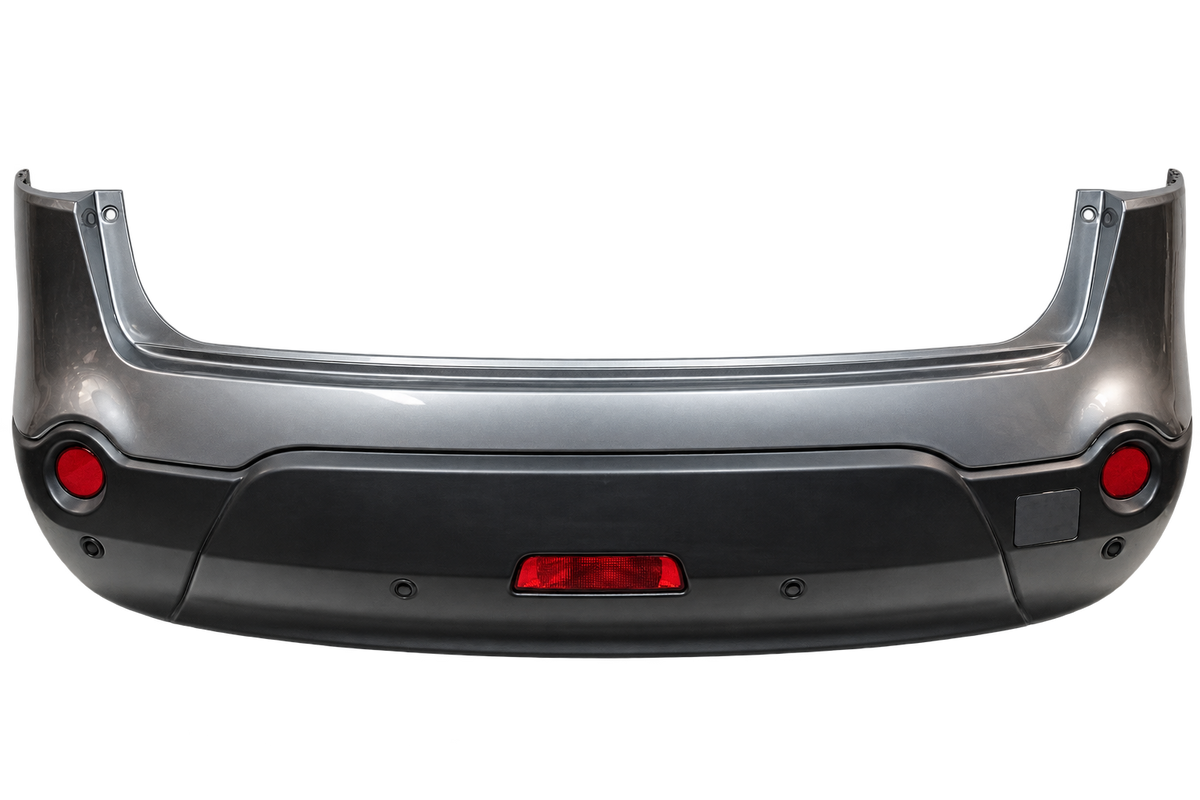 Paraurti posteriore grigio scuro Nissan Qashqai+2 (J10 / JJ10) 2010-2013 Restyling cod: 85022EY10h ecoAC16938