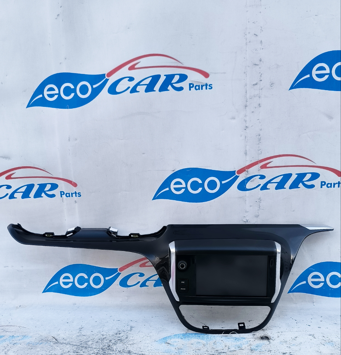 Display autoradio completo di cornice Peugeot 208 2013 cod: 9673830077 ecoAG5931