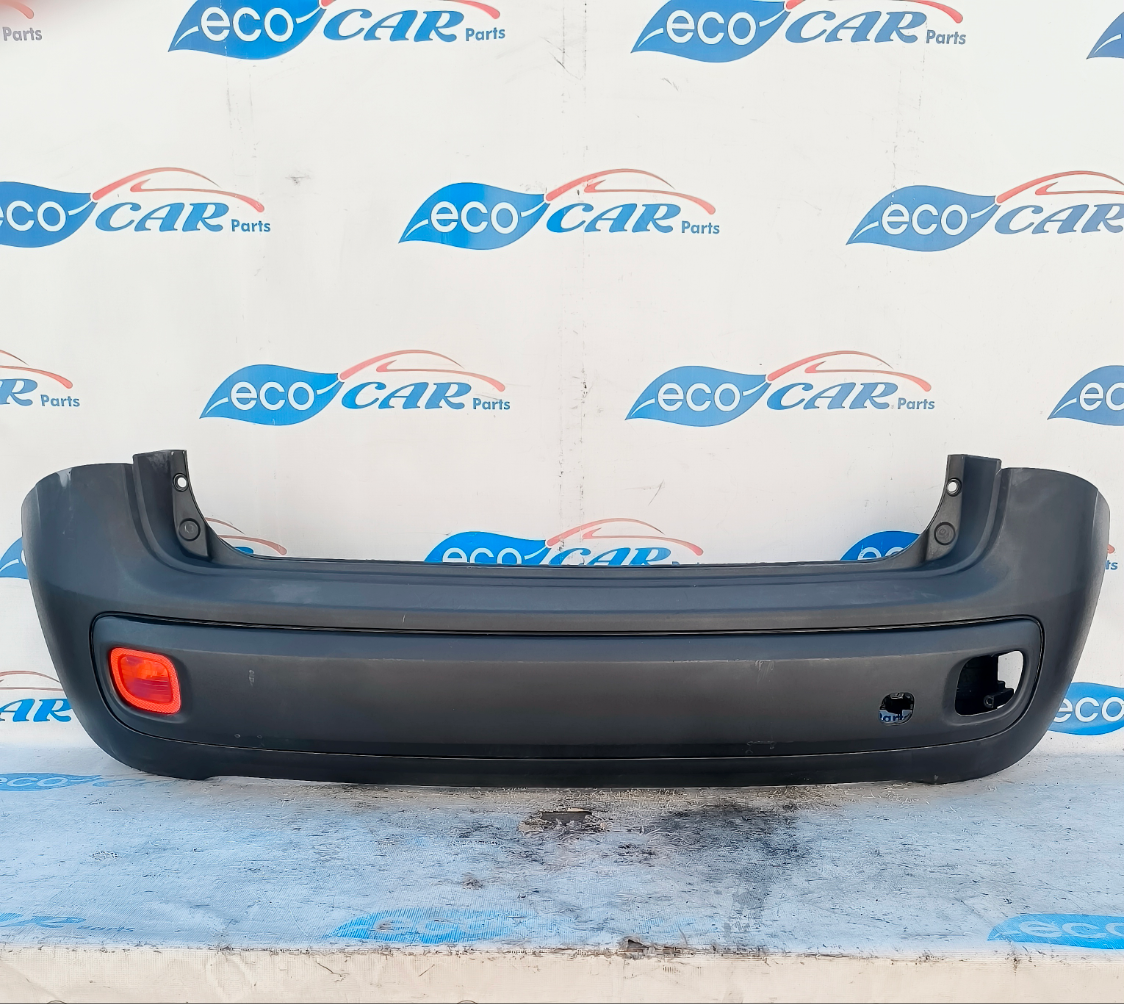 Schwarzer Kunststoff-Heckstoßfänger Fiat neuer Panda ecoAG6349