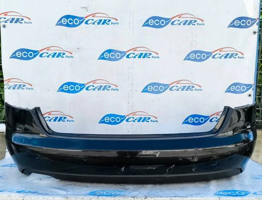 Schwarze Heckstoßstange Audi A4 B8 2010 Limousine ecoAG5753