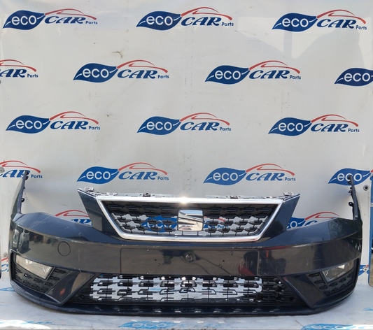 Dark blue front bumper Seat Leon 2016 ecoAG4595