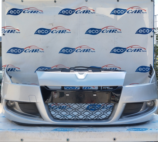 Front bumper silver grey Renault Megane 2010 Gt Line version ecoAG5079