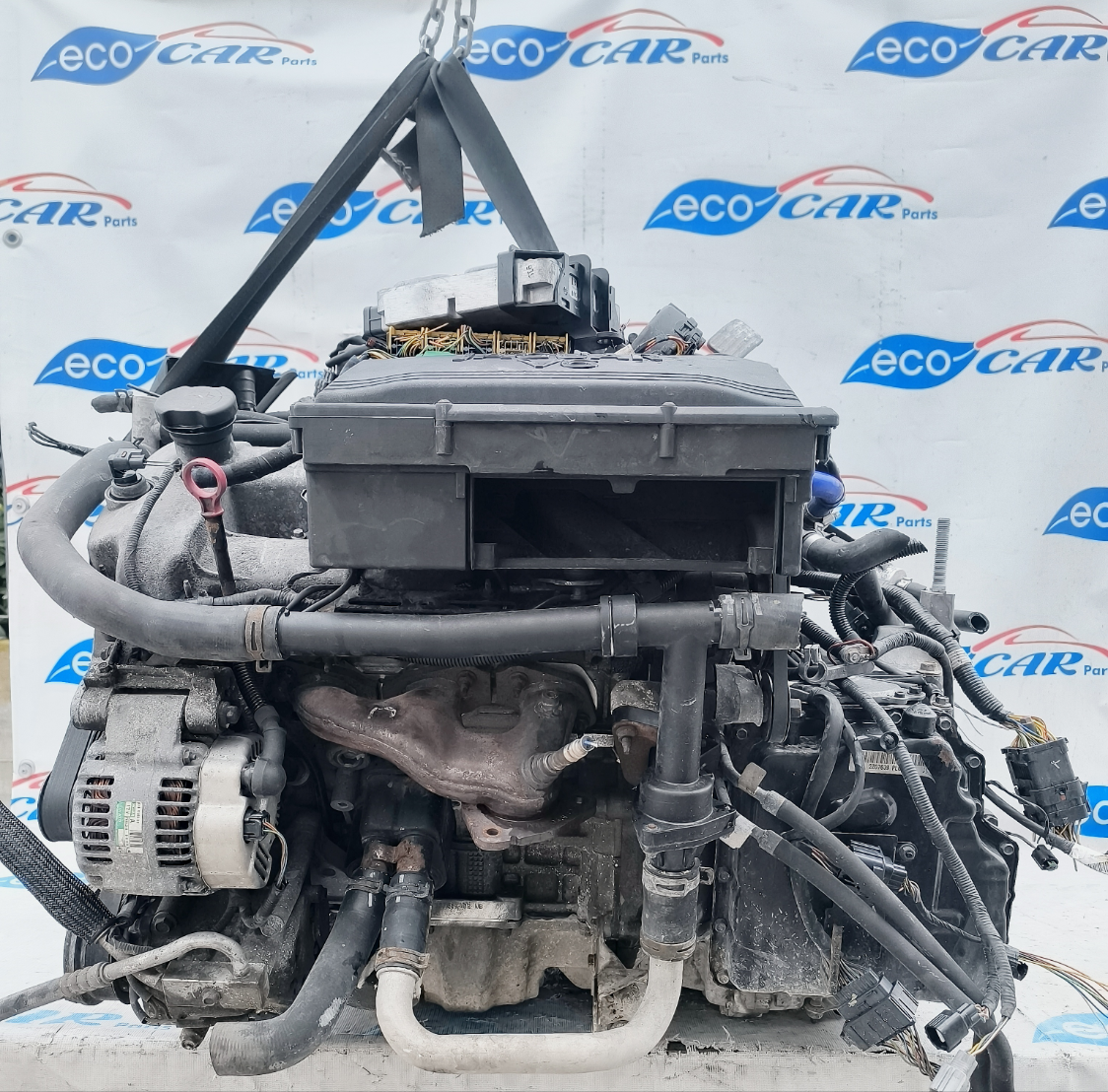 Engine and gearbox complete with control units and pedal Jaguar X-Type 3.0 B V6 Cod.WB ecoAG6258