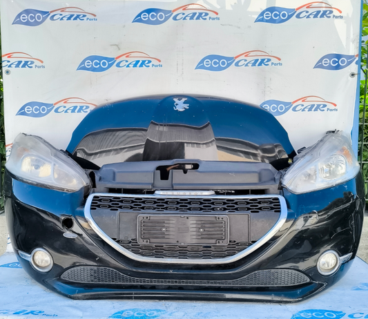 Frontpartie / Komplette schwarze Karosserie Peugeot 208 2013 ecoAG5718