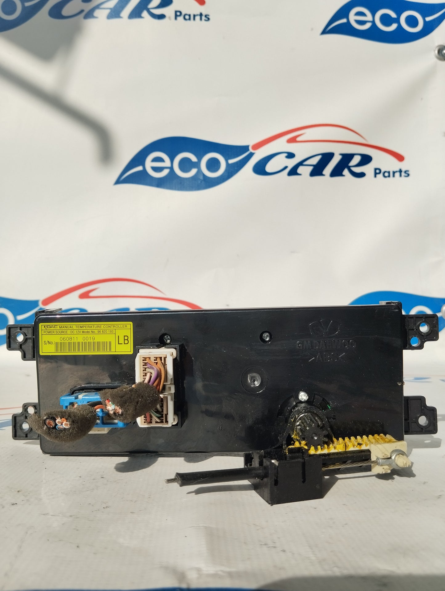 Chevrolet Captiva 2007, Code für digitales Klimabedienteil: 96820193 ecoAG2711