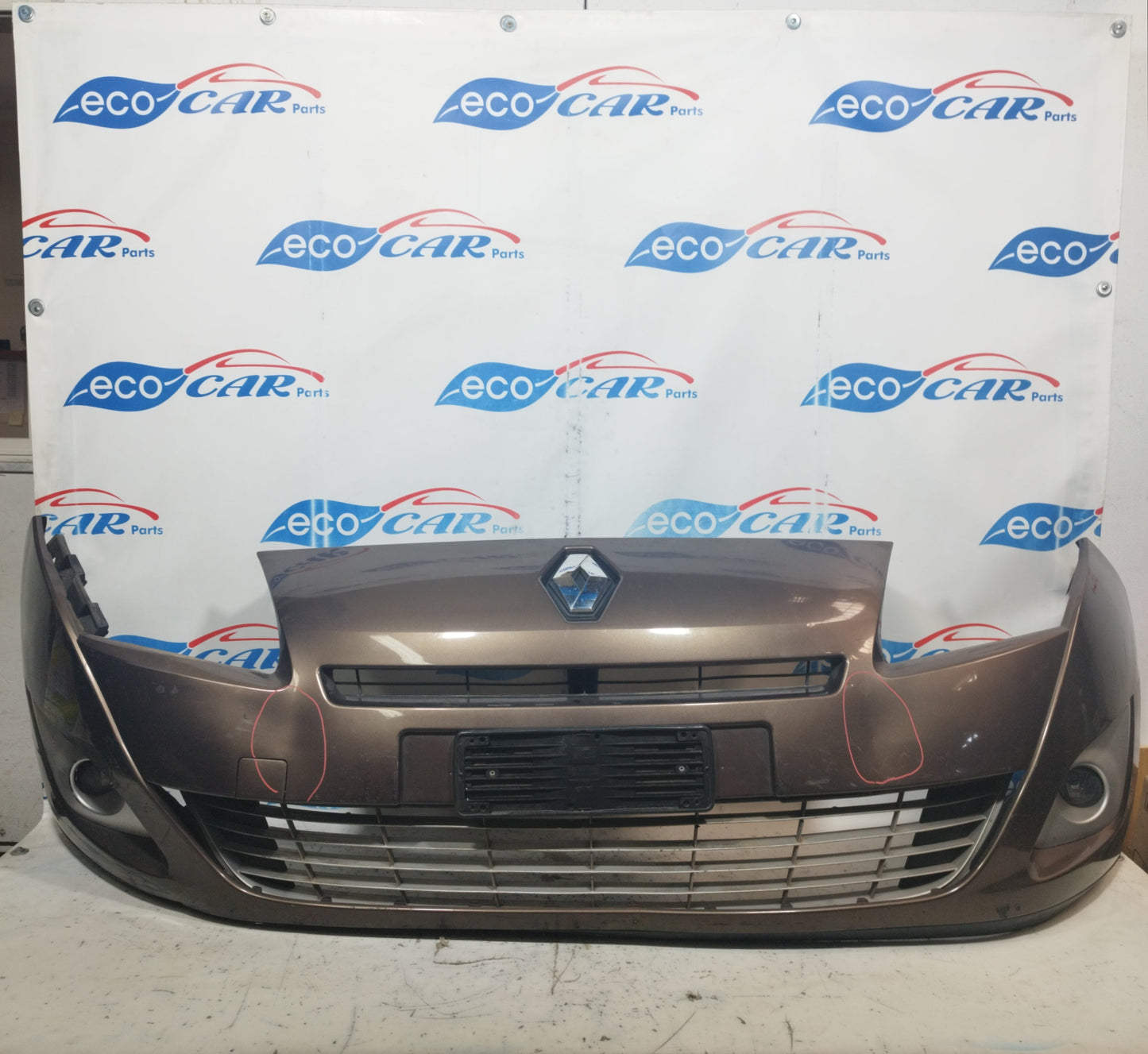 Front Bumper Bronze Renault Scenic 2011 ecoAC8399
