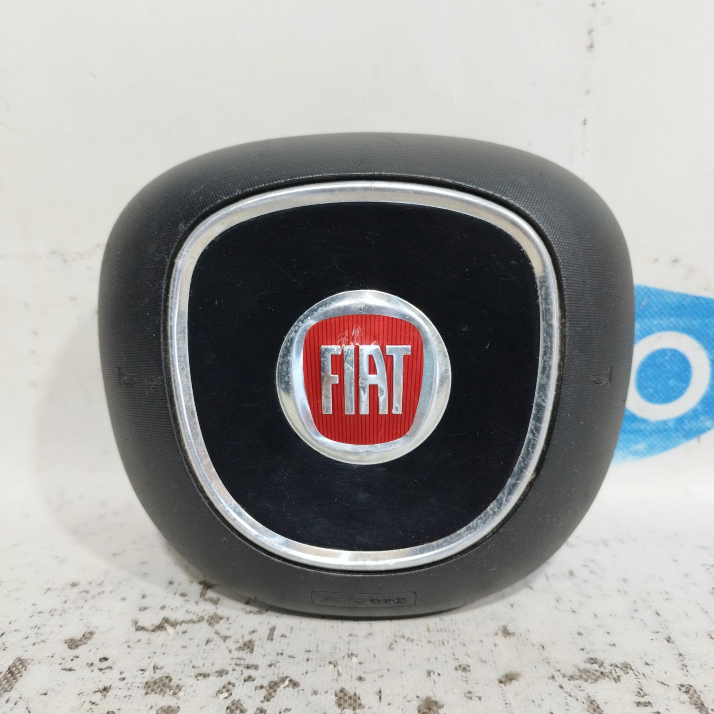 Airbag-Set für Fiat 500 L (Baujahr 2013), schwarz-weiß, ecoAC9297