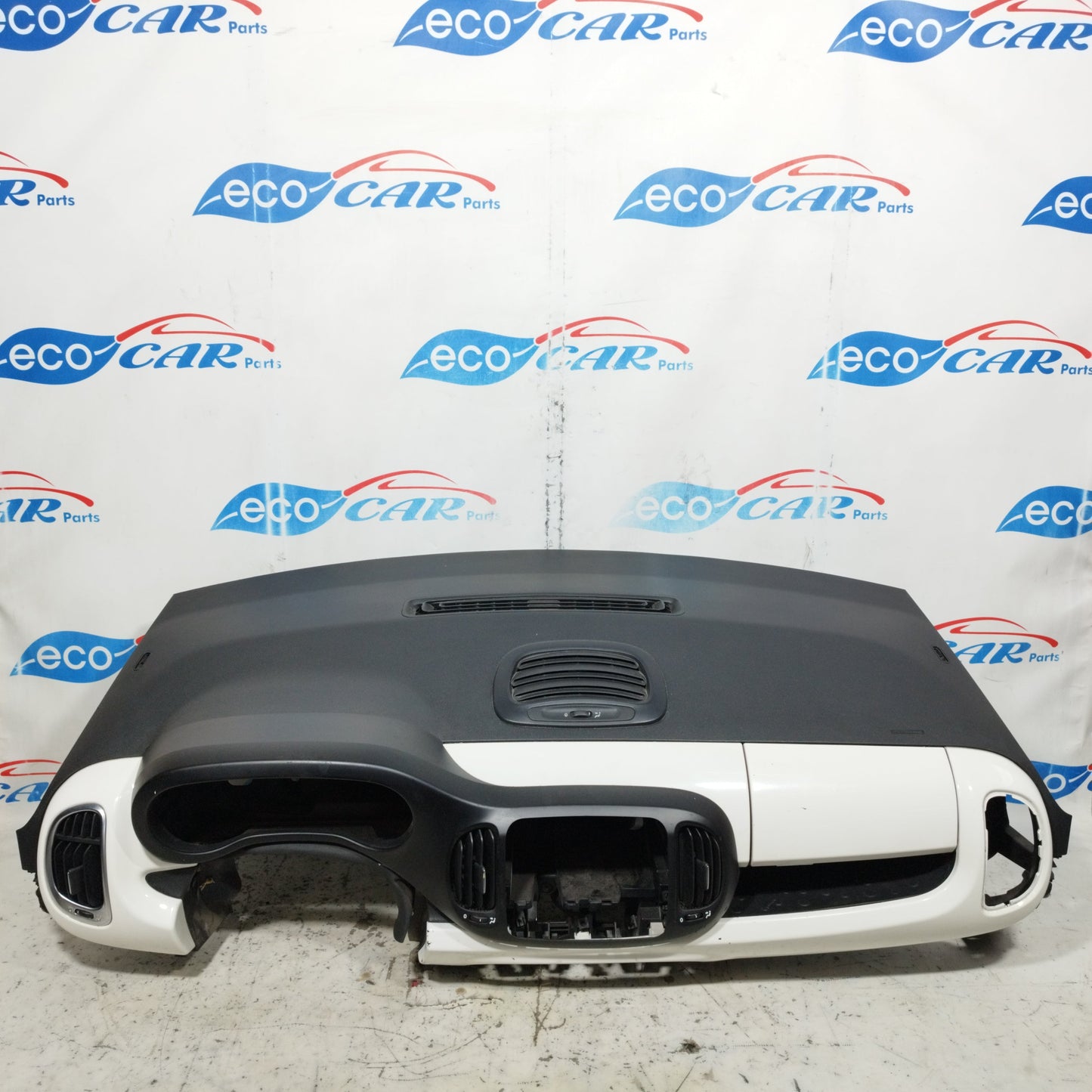 Airbag-Set für Fiat 500 L (Baujahr 2013), schwarz-weiß, ecoAC9297