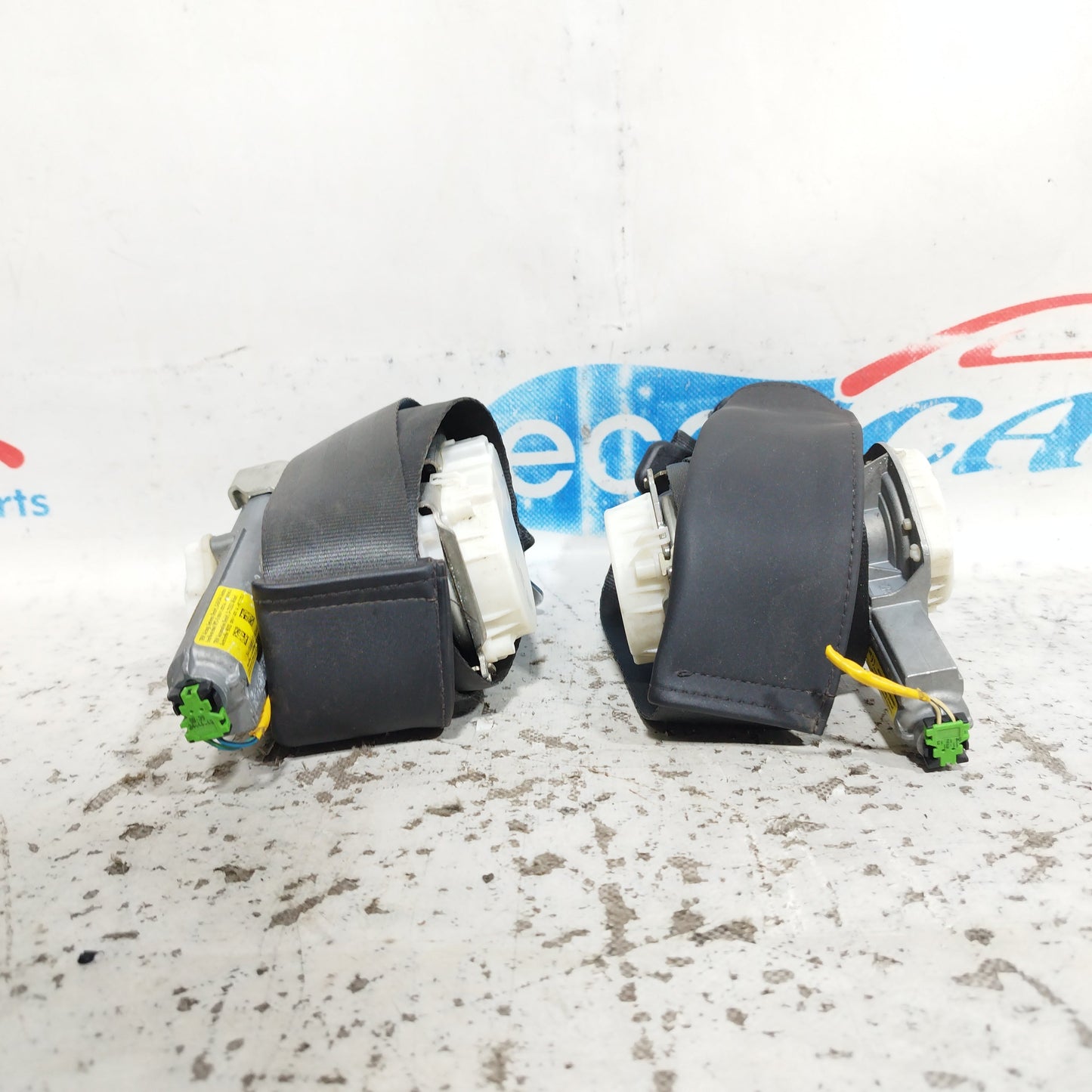 Airbag-Set für Fiat 500 L (Baujahr 2013), schwarz-weiß, ecoAC9297