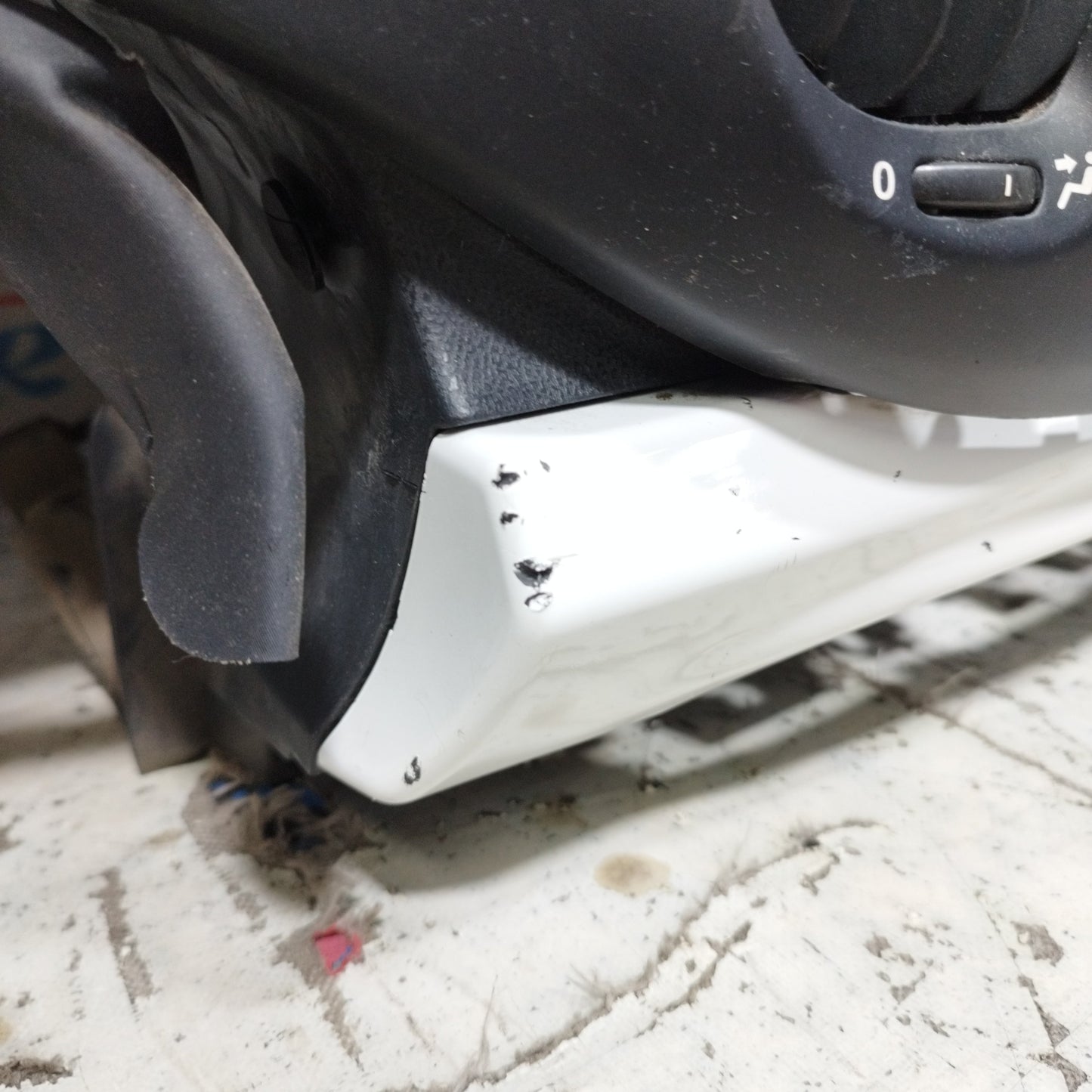 Airbag-Set für Fiat 500 L (Baujahr 2013), schwarz-weiß, ecoAC9297