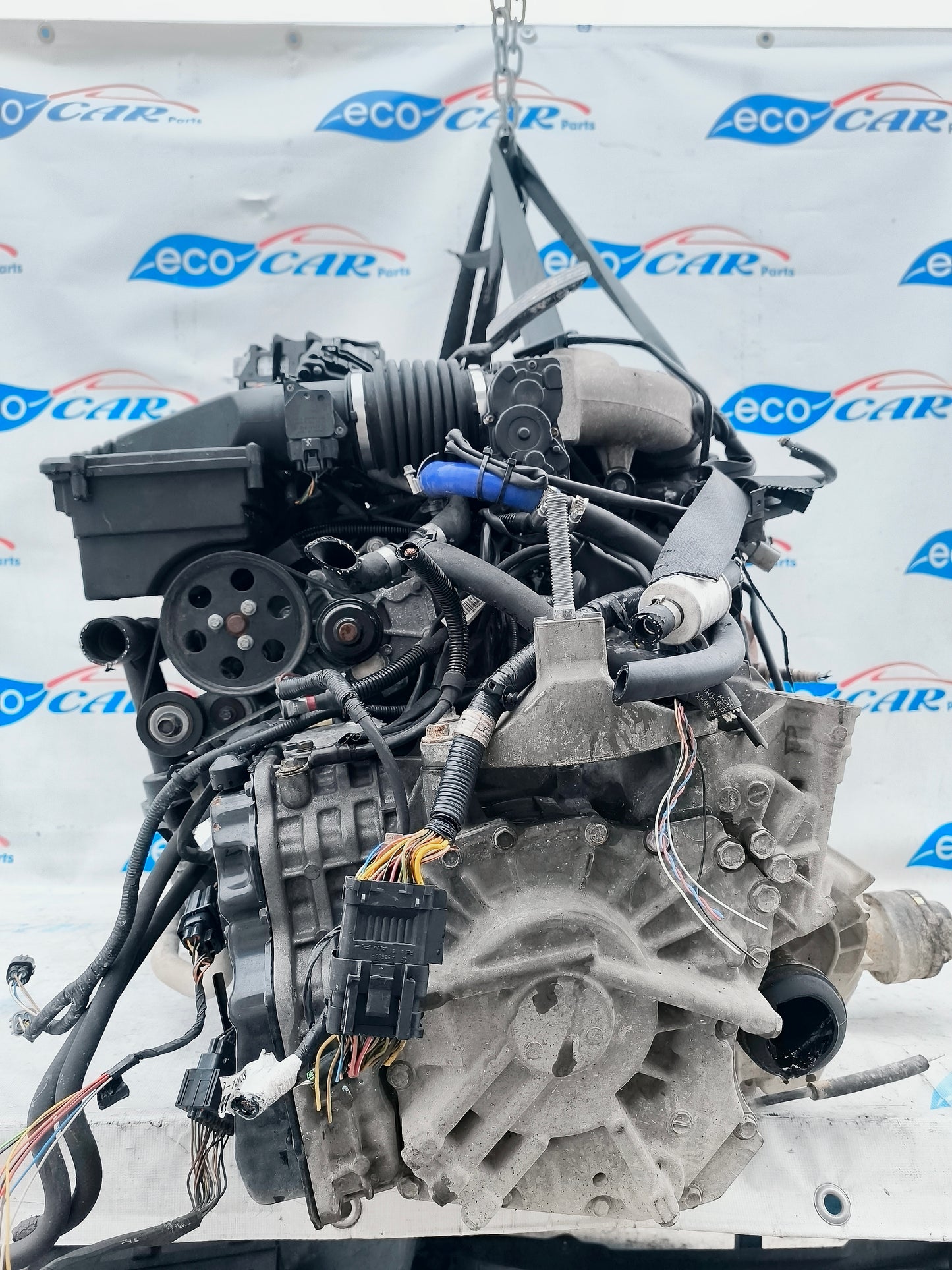 Engine and gearbox complete with control units and pedal Jaguar X-Type 3.0 B V6 Cod.WB ecoAG6258