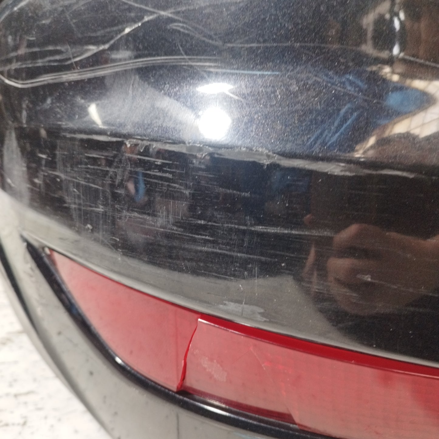 Black Rear Bumper Ford Fiesta 2011 ecoAC9887