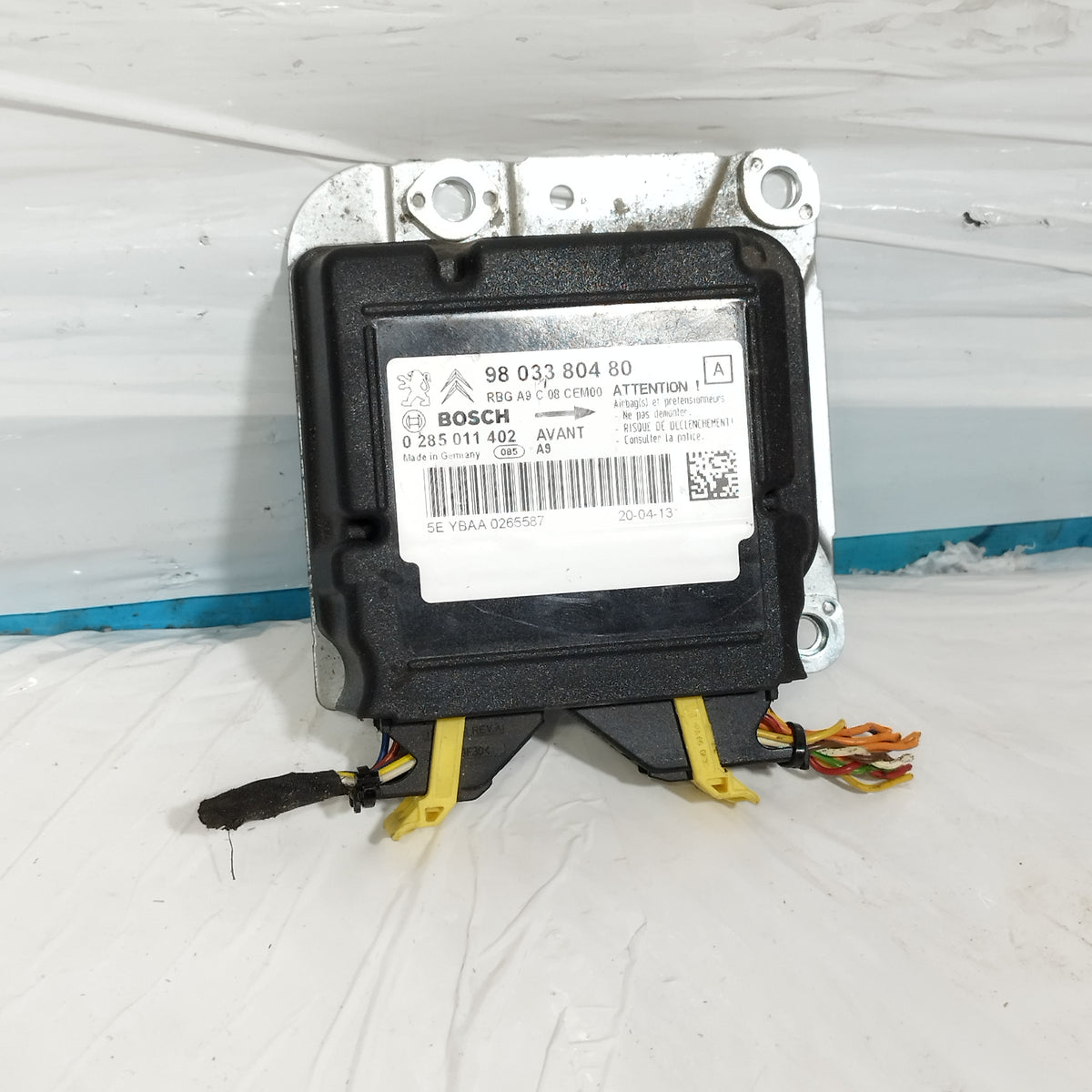 Centralina airbag Peugeot 208 I (CA / CC) 2012-2019 cod: 9803380480 ecoAC17029