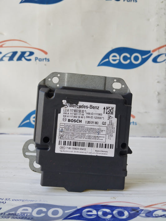 Centralina airbag Mercedes Classe A W176 2012-2018 cod: 0285011863 ecoAG5243
