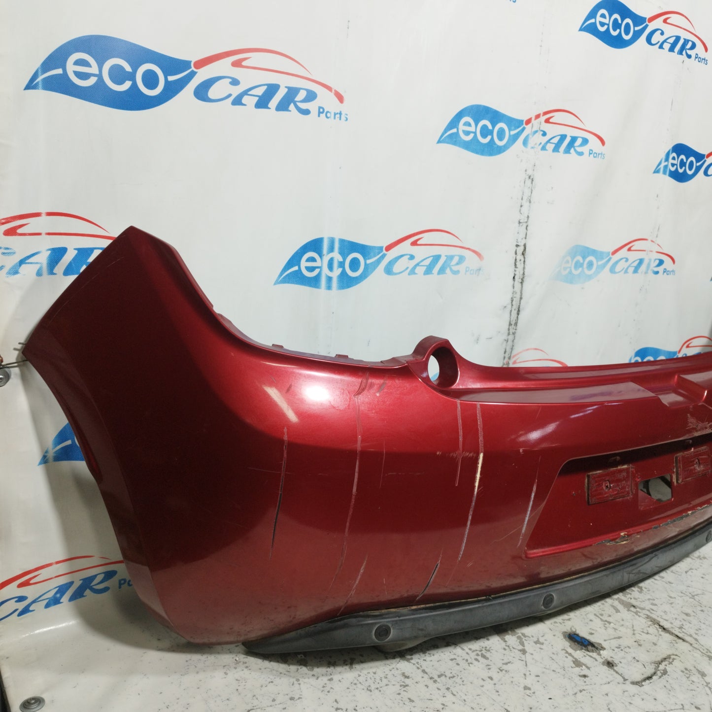 Citroen DS3 2010 ecoAC9975 burgundy rear bumper