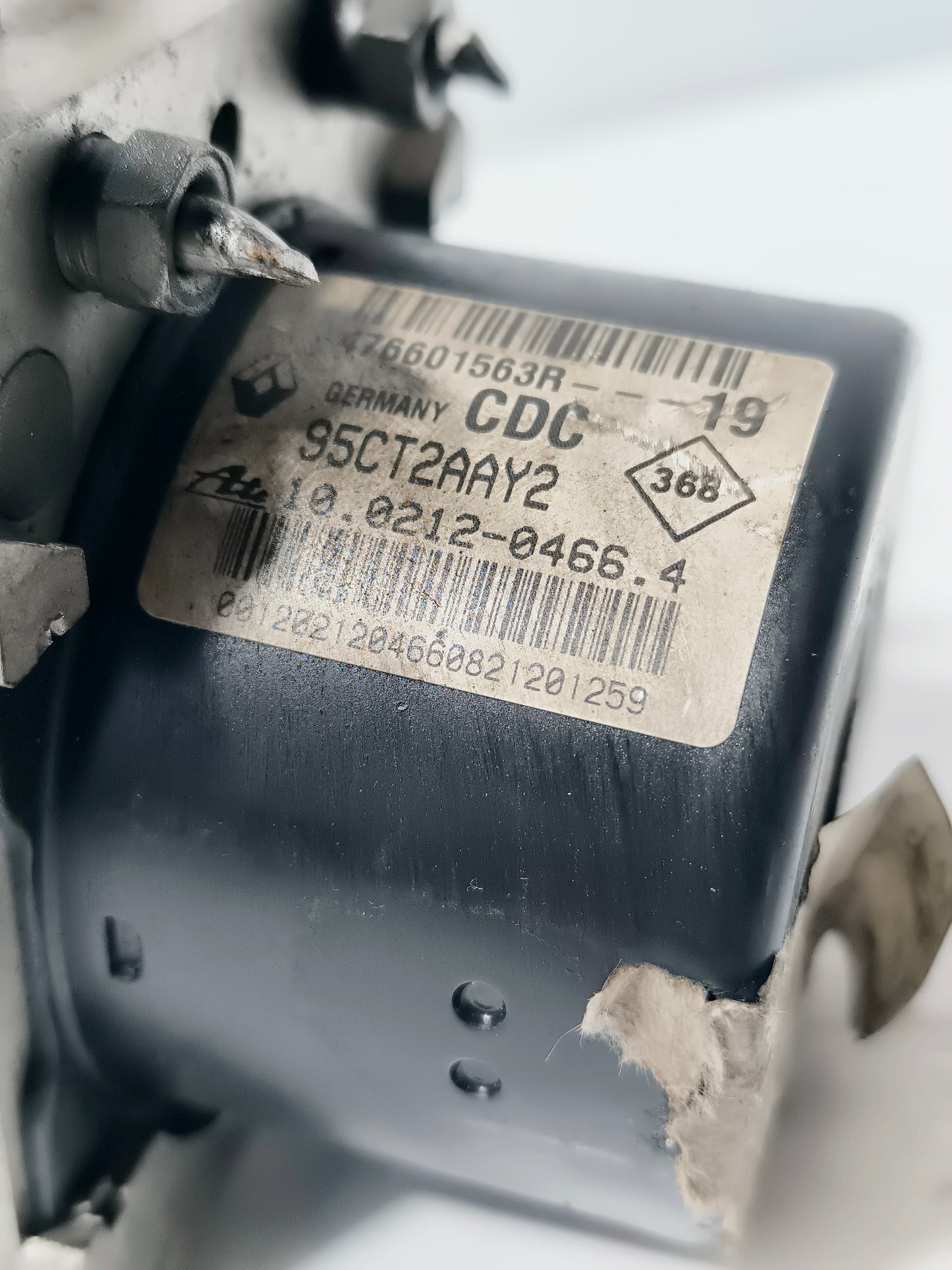 ABS Renault Megane 2.0 D 2011 Code: 28.5610-5640.3 ecoAG6467