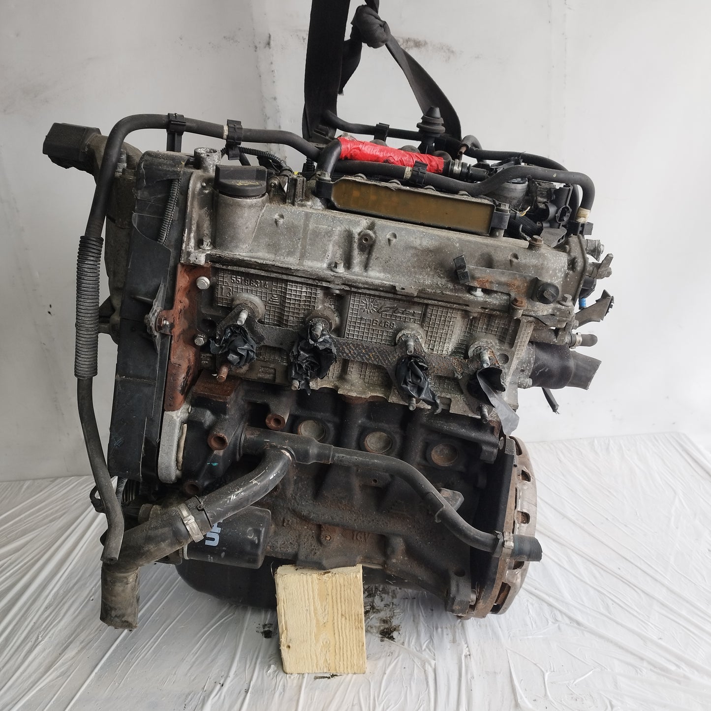 Engine Fiat Grande Punto 1.4 B 2010 code: 350A1000 ecoAC10042
